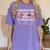 Graduation 5th 6th 8th Grade Class 2023 Anime Graduate Girls Women's Comfort Colors T-Shirt Violet