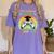 Graduation 5th Grade Level Complete Gamer Class 2021 Gaming Women's Comfort Colors T-Shirt Violet