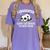 Graduation Animal Zoo Panda Bear I Graduated Panda Student Women's Comfort Colors T-Shirt Violet
