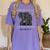 Graduation Apparel How To Eat Elephant One Bite At A Time Women's Comfort Colors T-Shirt Violet