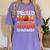 Graduation Basketball Retro Proud Mom Of A 2026 Graduate Women's Comfort Colors T-Shirt Violet
