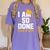 Graduation Class Of 2025 I Am So Done Senior Student Women's Comfort Colors T-Shirt Violet