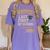 Graduation Class Of 2026 My Last First Day Of School Senior Women's Comfort Colors T-Shirt Violet