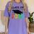 Graduation Class Of 2035 Hand Prints Space Pre-K -12th Grade Women's Comfort Colors T-Shirt Violet