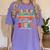 Graduation Cruise Squad 2025 Proud Sister Cruising Women's Comfort Colors T-Shirt Violet