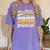 Graduation Family Matching Proud Mom Of A 2025 Graduate Women's Comfort Colors T-Shirt Violet