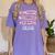 Graduation High School 2025 High School Graduation Premium Tri-Blend Women's Comfort Colors T-Shirt Violet