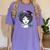 Graduation Masters Degree Woman Queen Graduate 2025 Women's Comfort Colors T-Shirt Violet