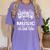 Graduation Music Major Women's Comfort Colors T-Shirt Violet