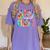 Graduation Peace Sign Out Eighth Grade Tie Dye Hippie Women's Comfort Colors T-Shirt Violet