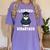 Graduation Penguin Licensed Smartass Graduate Women's Comfort Colors T-Shirt Violet