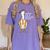 Graduation Senior Silly Goose Today Im A Serious Goose Women's Comfort Colors T-Shirt Violet