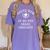 Graduation Shirt Proud Mom Of 8th Grade Graduate Gift Tee Women's Comfort Colors T-Shirt Violet