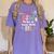 Groovy DSW Doctor Of Social Work Graduation DSW Graduate Women's Comfort Colors T-Shirt Violet