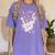 Hairdresser Gift Idea Graduation Tattoo Craft Hairstylist Women's Comfort Colors T-Shirt Violet