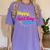 Happy Last Day Of School Graduation Teacher Students Women's Comfort Colors T-Shirt Violet