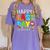 Happy Last Day Of School Teacher Student Graduation Women's Comfort Colors T-Shirt Violet