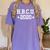 HBCU 2020 Graduation Pride TShirt College Women's Comfort Colors T-Shirt Violet