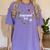Heart Coast Guard Wife Coast Guard Graduation Wife USCG Wife Women's Comfort Colors T-Shirt Violet