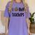 I Heart My Teachers I Love My Teachers Graduation Kids Teens Women's Comfort Colors T-Shirt Violet