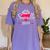 High School 2019 Senior Graduation Shirt Girls Daughter Women's Comfort Colors T-Shirt Violet