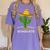 High School College Graduate Graduation Women's Comfort Colors T-Shirt Violet