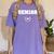 High School College Senior Graduation TShirt 2018 Women's Comfort Colors T-Shirt Violet