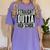 High School Graduation 2018 Grad For Him And Her Women's Comfort Colors T-Shirt Violet