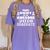 High School Graduation T Shirt College Graduation Aunt Women's Comfort Colors T-Shirt Violet