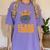 High School King Graduation Shirt Class Of 2019 Seniors Women's Comfort Colors T-Shirt Violet