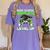 High School Level Complete Class Of 2024 Graduation Women's Comfort Colors T-Shirt Violet