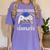 High School Level Complete Class Of 2025 Graduation Women's Comfort Colors T-Shirt Violet