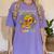 High School Level Complete Gamer Graduation Dinosaur 2021 Women's Comfort Colors T-Shirt Violet