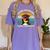 High School Level Complete Graduation Senior Students Women's Comfort Colors T-Shirt Violet