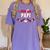 Hockey Senior Papi Graduation Class Of 2026 Kids Women's Comfort Colors T-Shirt Violet
