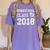 Homeschool Graduation Shirt Class Of 2018 T Shirt Women's Comfort Colors T-Shirt Violet