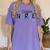 Hospice Nurse Doctor Graduation Medical Nursing RN Women's Comfort Colors T-Shirt Violet