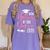 Now Hotter By One Degree 2019 T Shirt Graduation Women's Comfort Colors T-Shirt Violet