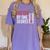 Hotter By One Degree Phd MBA College Graduation Women's Comfort Colors T-Shirt Violet