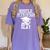 Hustle Graduate Now Slay MBA PhD Graduation Party Women's Comfort Colors T-Shirt Violet