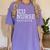 ICU Nurse 2018 Graduation Nurse RN Women's Comfort Colors T-Shirt Violet