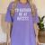 I'd Rather Be At Recess Shirt Funny Sarcastic Graduation Tee Women's Comfort Colors T-Shirt Violet