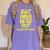 Ight Imma Head Out Class Of 2020 Graduation Meme Women's Comfort Colors T-Shirt Violet