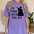 I'm Done With This BS College Graduation Shirt Women's Comfort Colors T-Shirt Violet