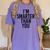 I'M SMARTER THAN YOU Shirt Graduation School Idea Women's Comfort Colors T-Shirt Violet
