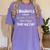 Junior High Graduate 2024 Middle School Graduation Women's Comfort Colors T-Shirt Violet