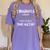 Junior High Graduate Shirt-Middle School Graduation Women's Comfort Colors T-Shirt Violet