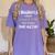 Junior High Graduate TShirt Middle School Graduation Shirt Women's Comfort Colors T-Shirt Violet