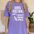 Juris Doctor Of Jurisprudence Law School Graduation Women's Comfort Colors T-Shirt Violet