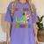 Kids 1st Grade Graduate Dinosaur Trex 1st Grade Graduation Women's Comfort Colors T-Shirt Violet